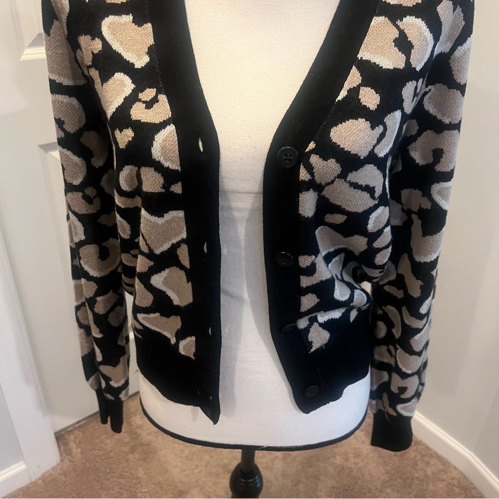 Leopard Cardigan _ Splendid NWOT size XS - Picture 5 of 12